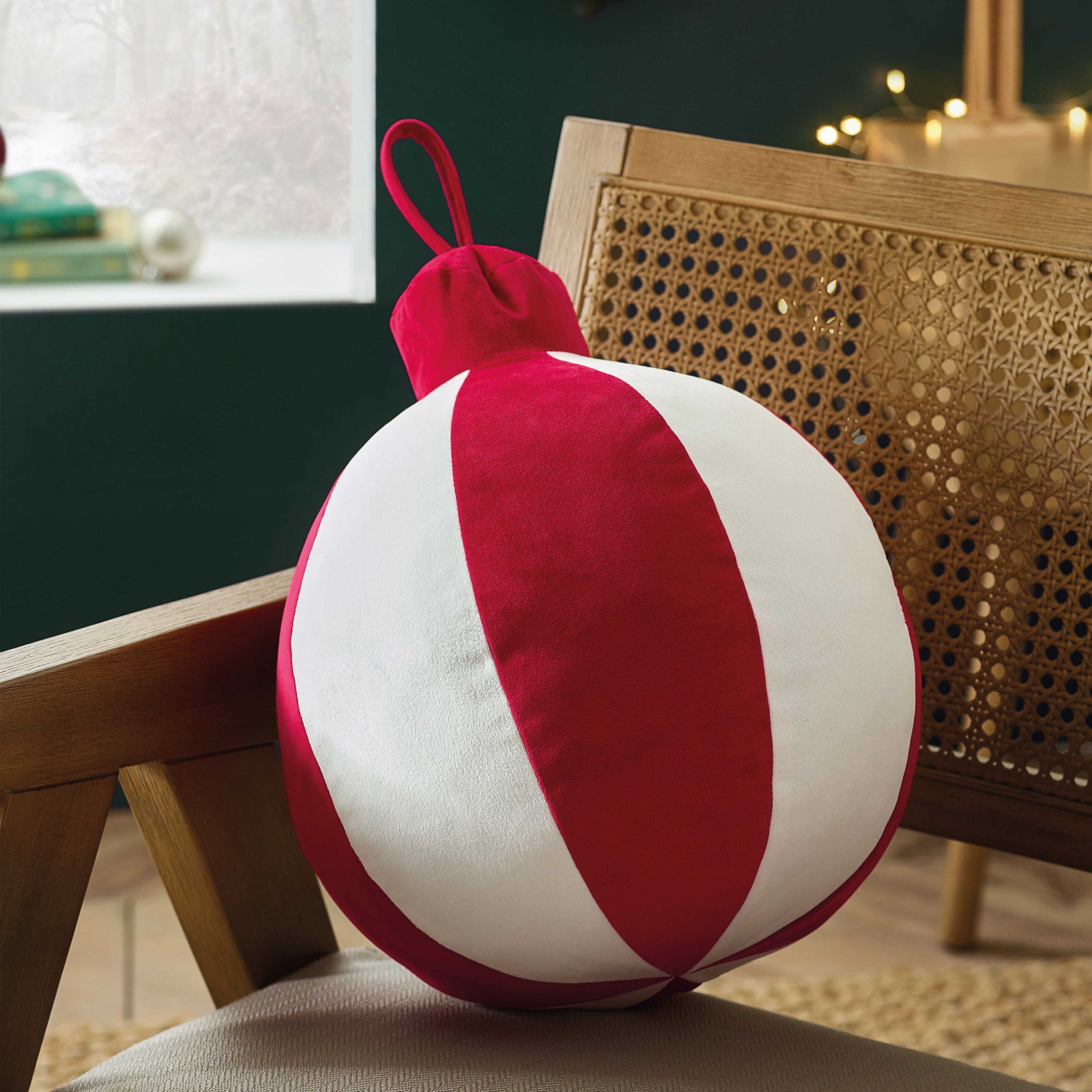 Christmas Bauble Filled 3D Cushion PRE-ORDER ARRIVING SOON !