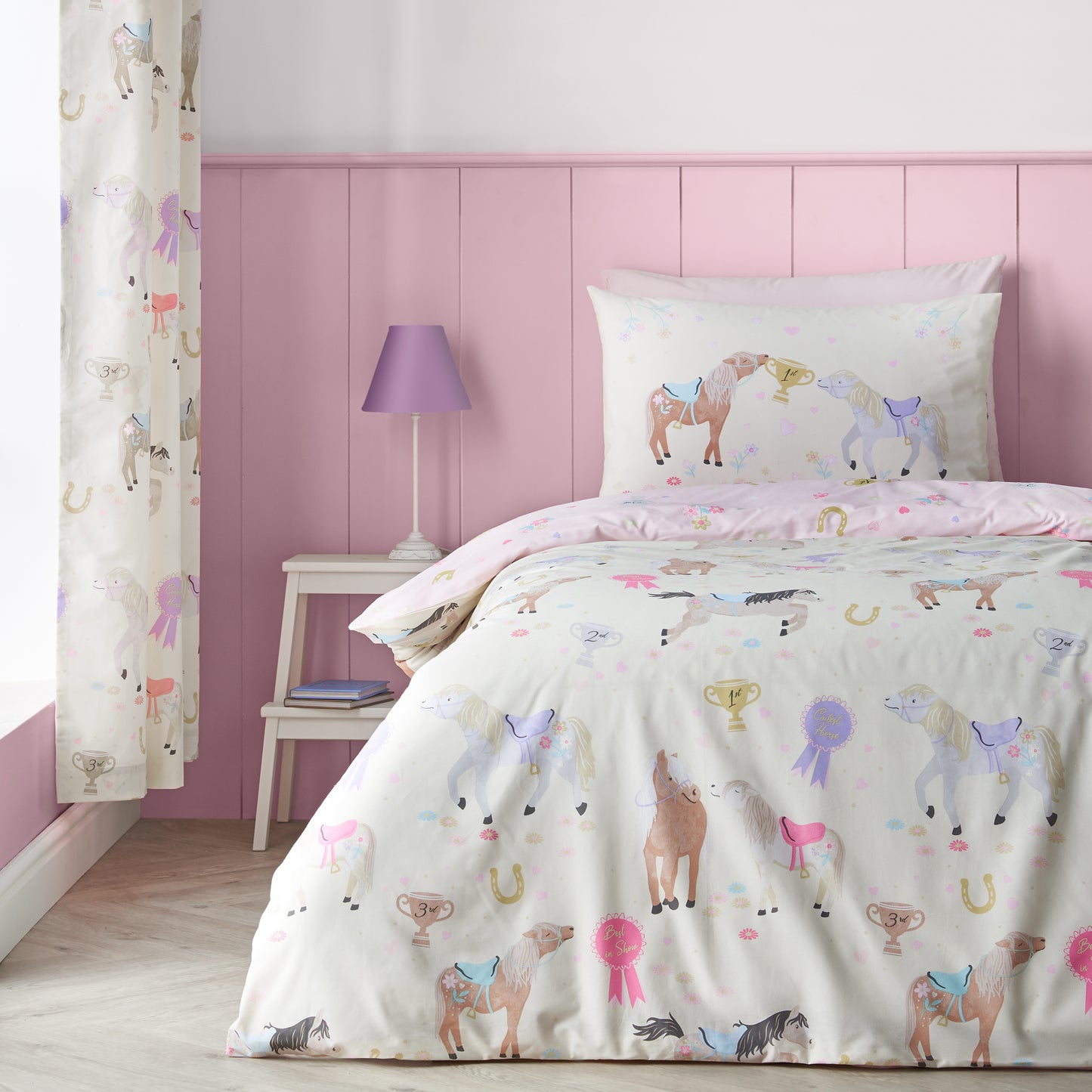 Happy Horses Reversible Duvet Set
