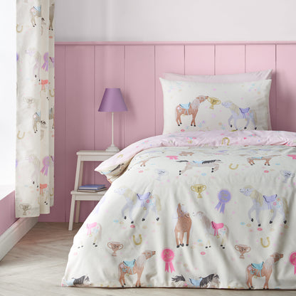 Happy Horses Reversible Duvet Set