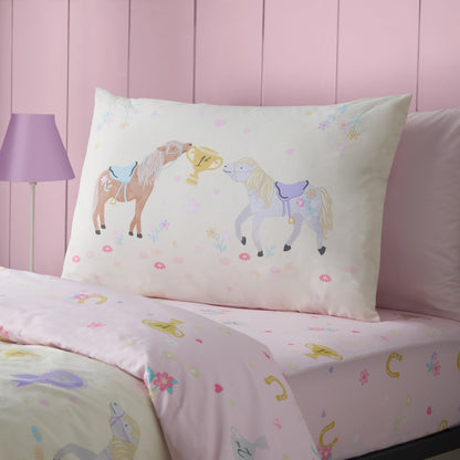 Happy Horses Reversible Duvet Set