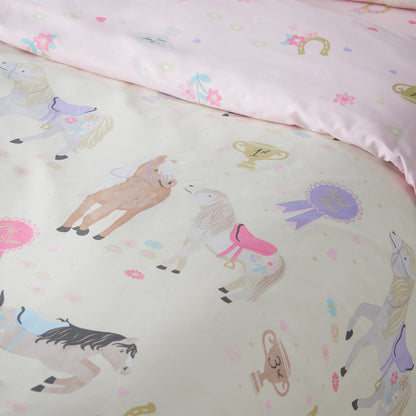 Happy Horses Reversible Duvet Set