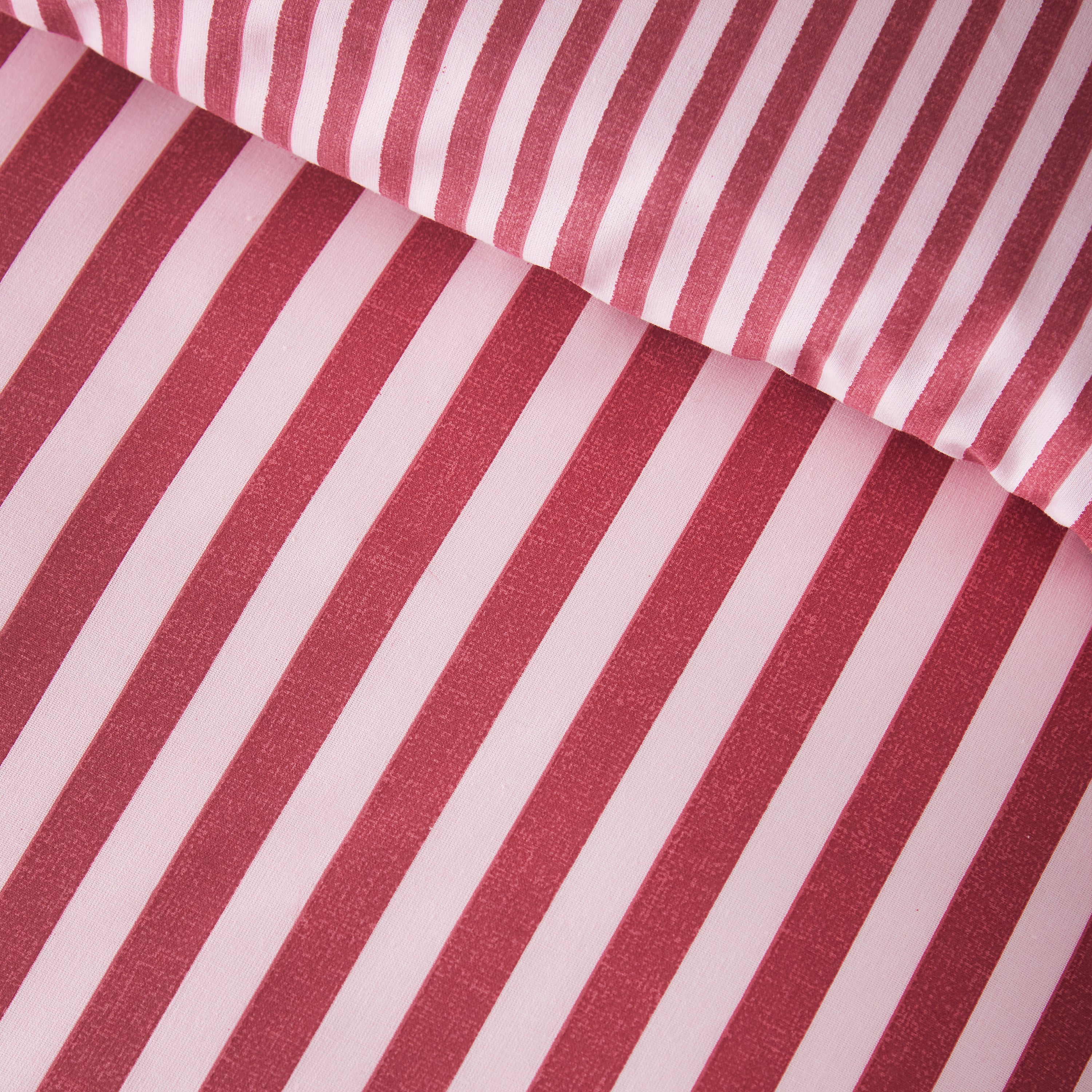 Epic Textured Stripe Duvet Set, Burgundy - PRE-ORDER, ARRIVING SOON!