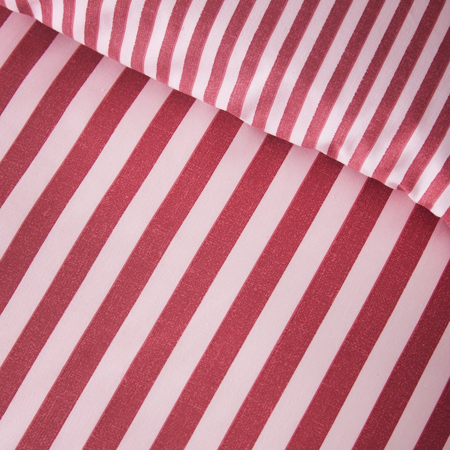 Epic Textured Stripe Duvet Set - Burgandy PRE-ORDER ARRIVING SOON !