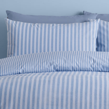 Epic Textured Stripe Duvet Set - Blue PRE-ORDER ARRIVING SOON !