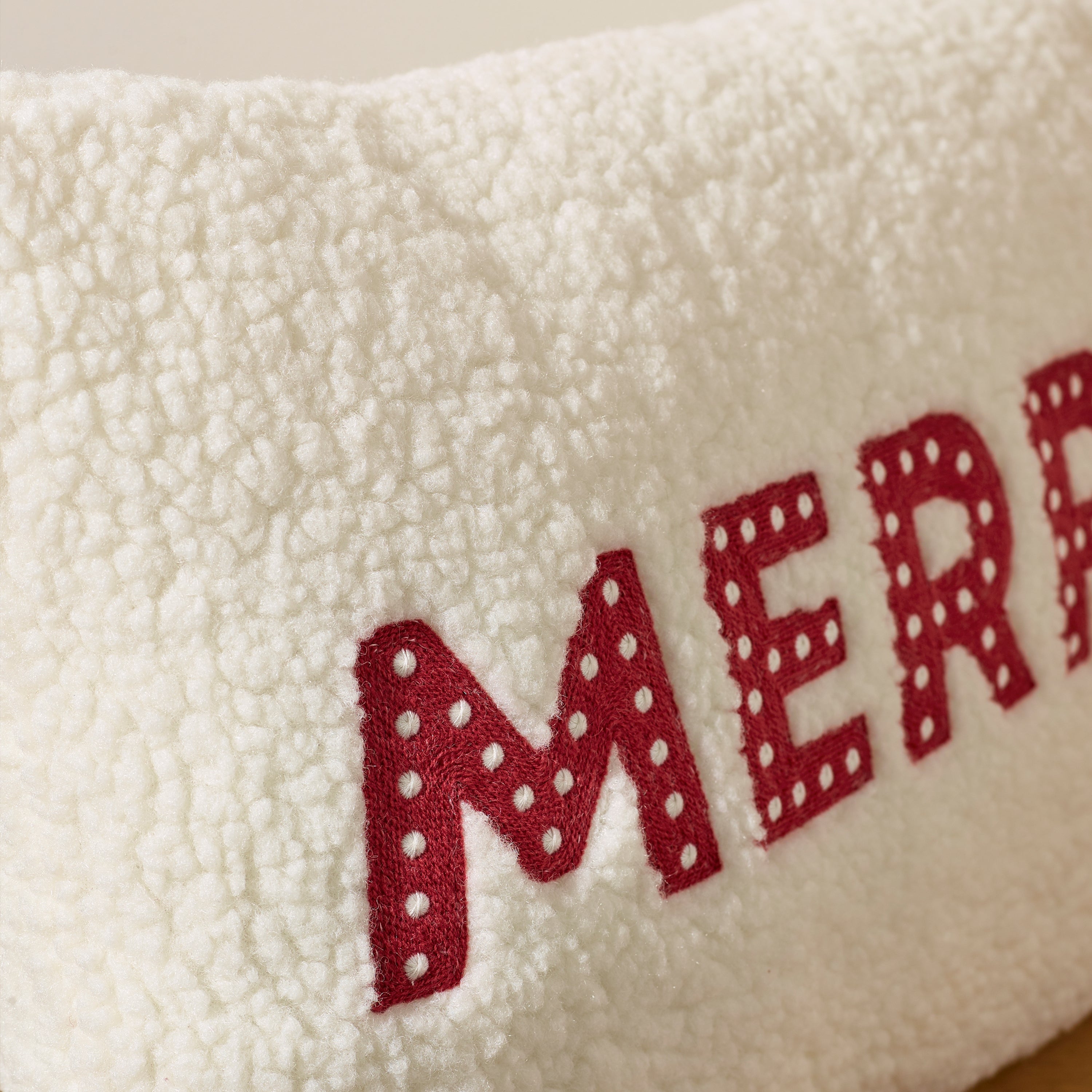 MERRY  Boucle Filled  Cushion PRE-ORDER ARRIVING SOON!