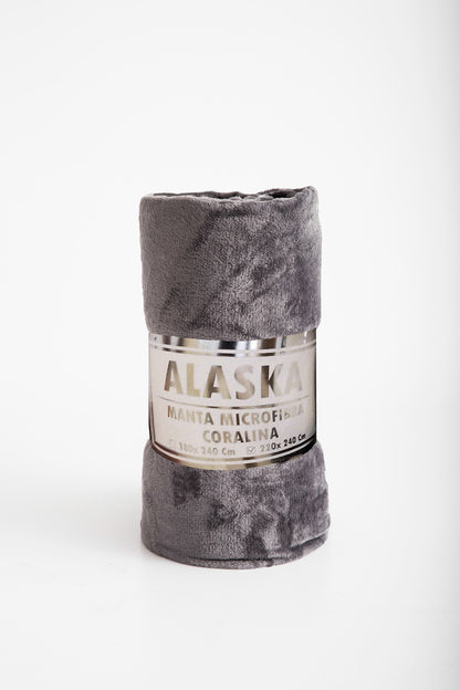 Super Value Velvet Touch Throws, Various Sizes, Charcoal