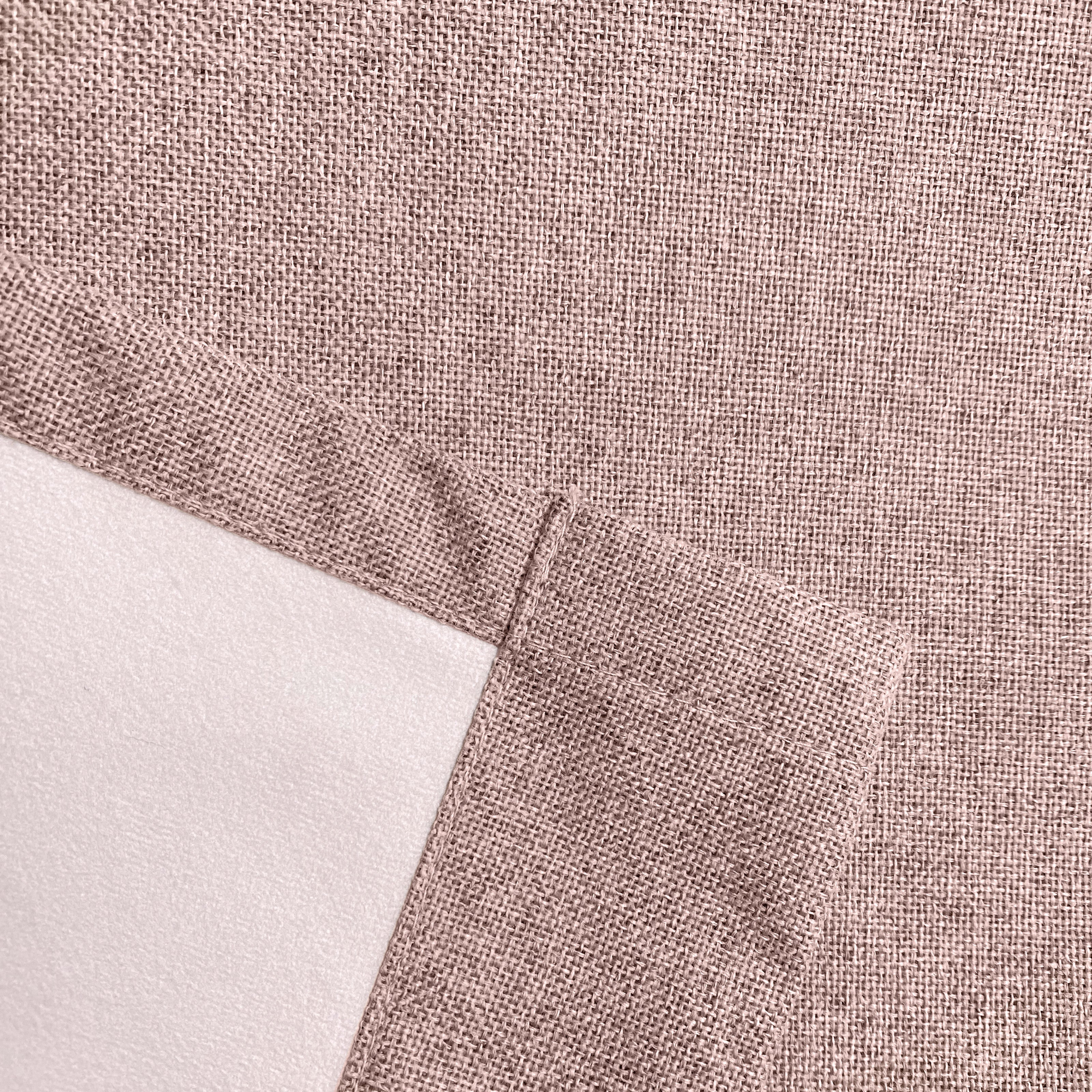 Austin 100 % Black out Eyelet Curtains - Blush