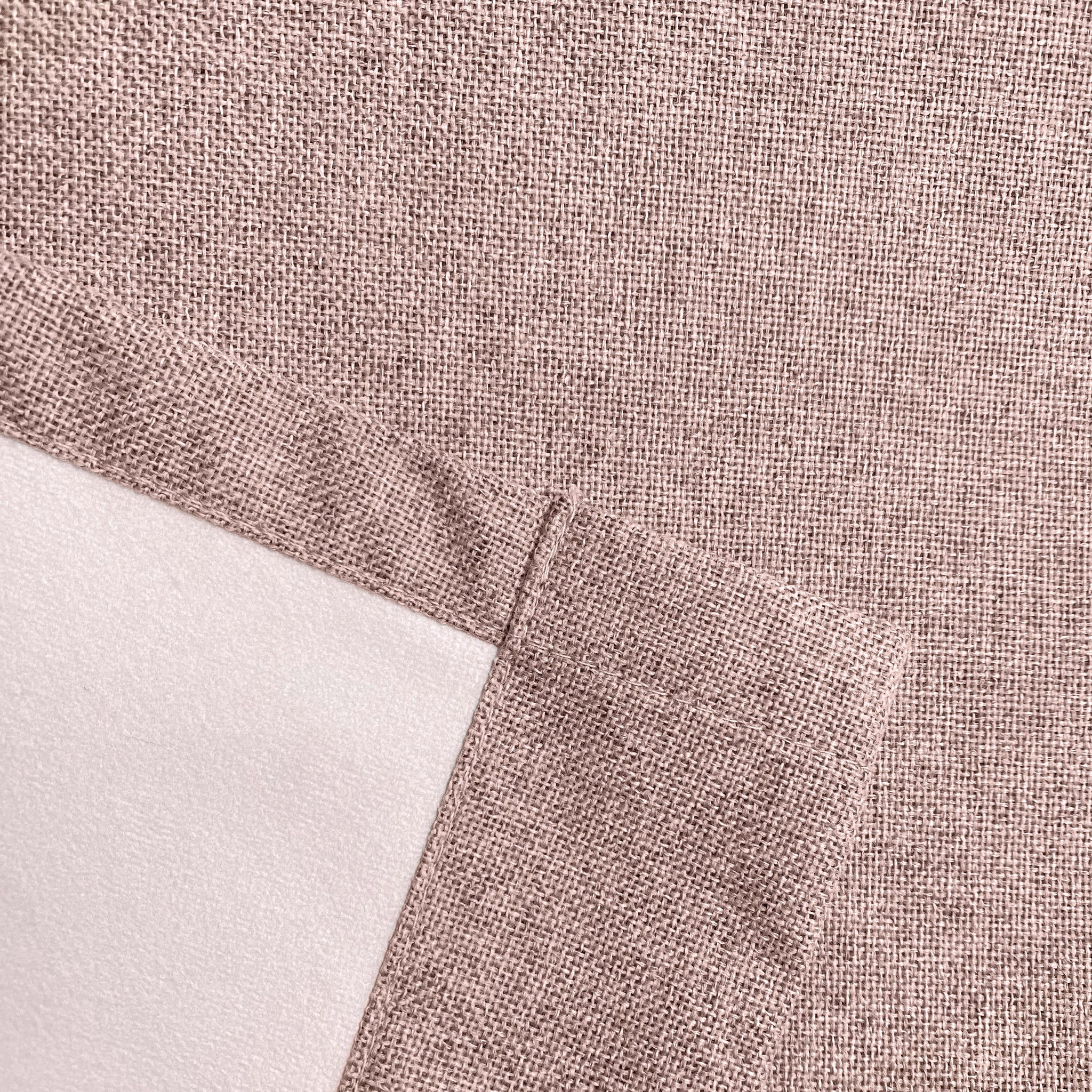 Austin 100 % Black out Eyelet Curtains - Blush