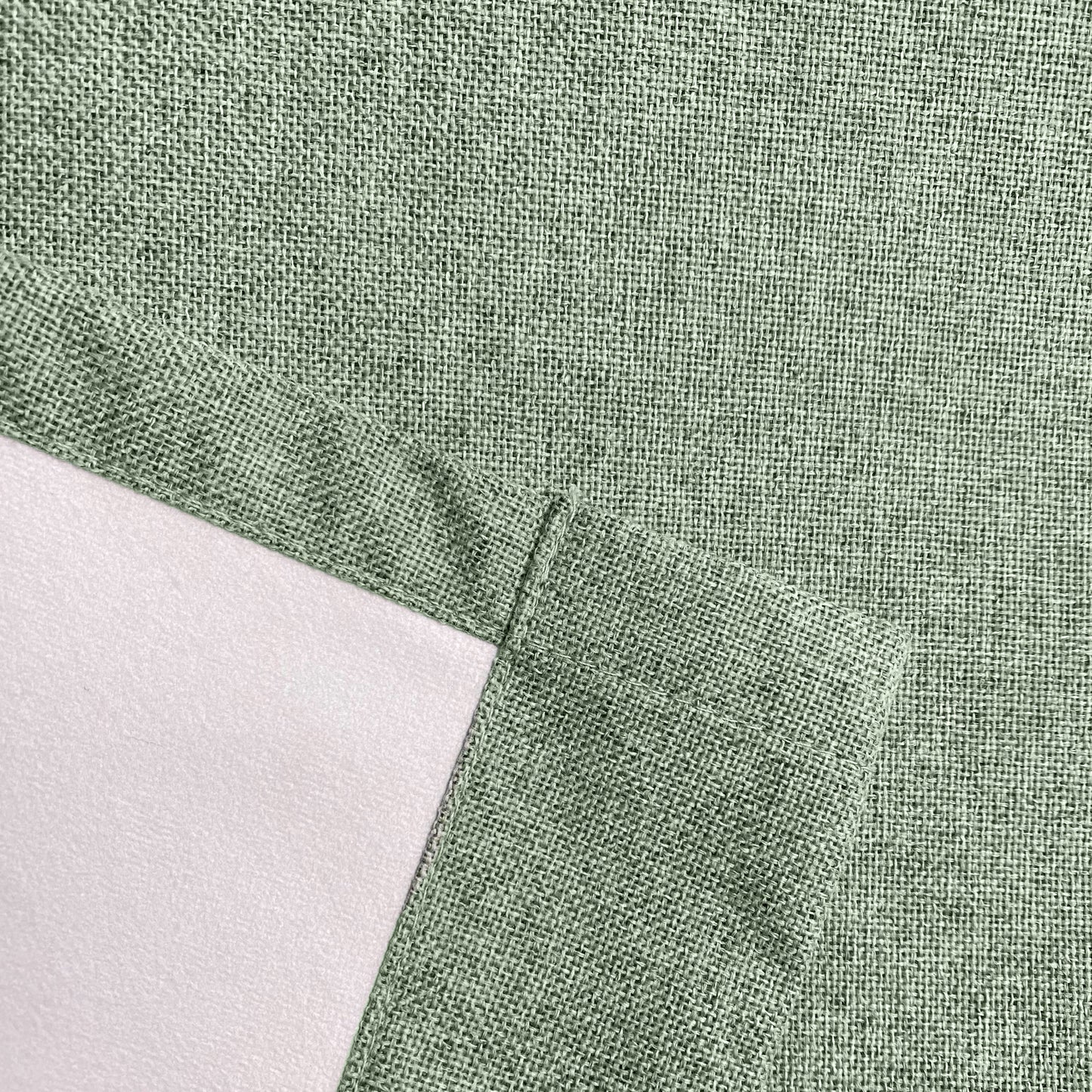 Austin 100 % Black out Eyelet Curtains - Green