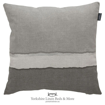 Abstract Stripe 37 Cushions, Grey - Cushions & Cushion Covers - Yorkshire Linen Beds & More