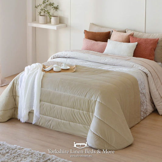 Arlet Luxury Bedspread Range - Beige
