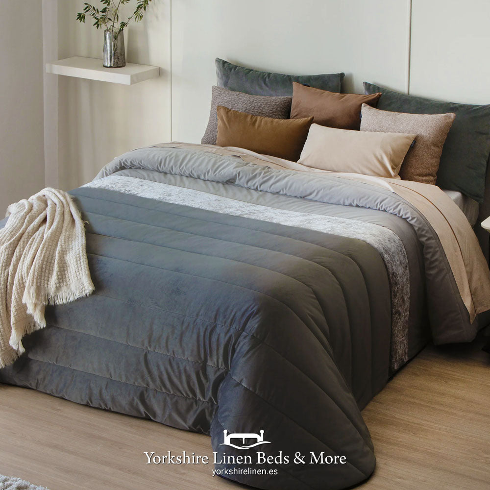 Arlet Luxury Bedspread Range - Grey