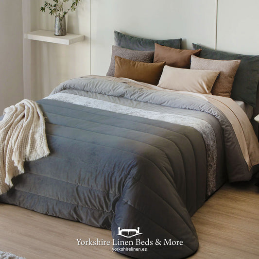 Arlet Luxury Bedspread Range - Grey