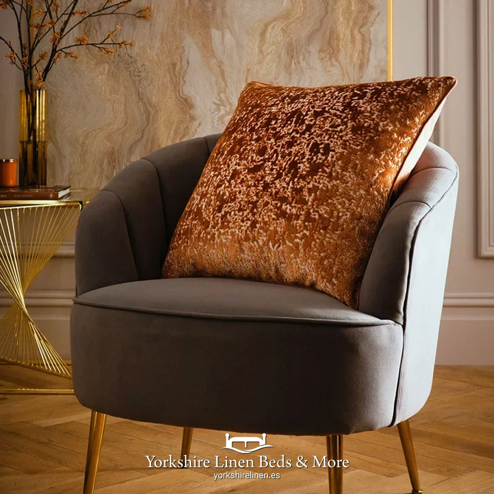 Atlas Cushion, Spice - Cushions & Cushion Covers - Yorkshire Linen Beds & More, Mijas Costa, Spain