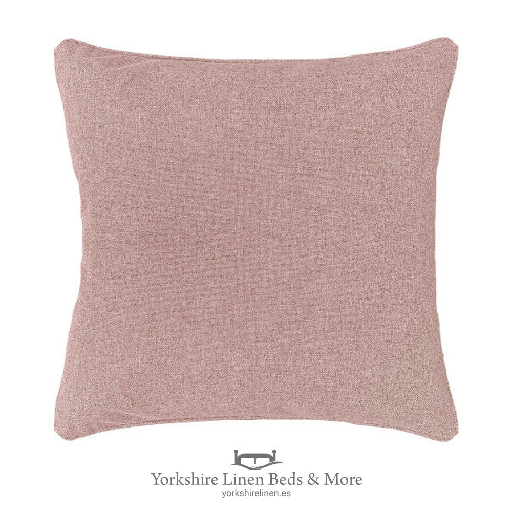 Austin Linen Style Cushion, Blush - Cushions & Cushion Covers - Yorkshire Linen Beds & More