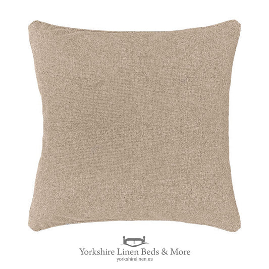 Austin Linen Style Cushion, Natural - Cushions & Cushion Covers - Yorkshire Linen Beds & More