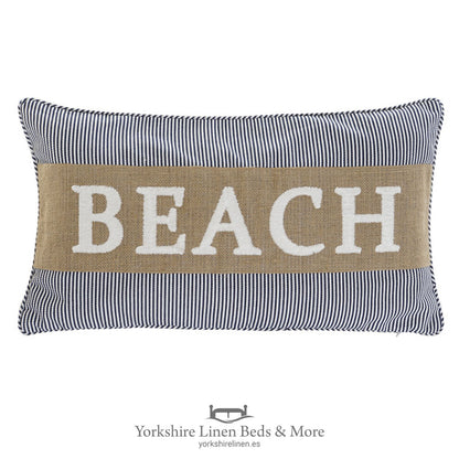 BEACH Complete Cushion - Cushions & Cushion Covers - Yorkshire Linen Beds & More