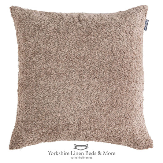 Boucle Cushions, Taupe - Cushions & Cushion Covers - Yorkshire Linen Beds & More