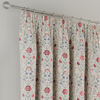 Cotswold Pencil Pleat 100% Blackout Curtains, Red