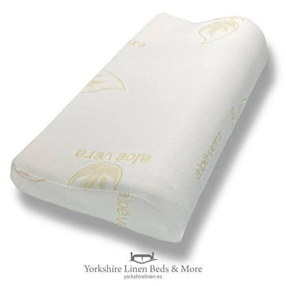 Cervical Contour Memory Foam Pillow - Pillows & Pillowcases - Yorkshire Linen Beds & More