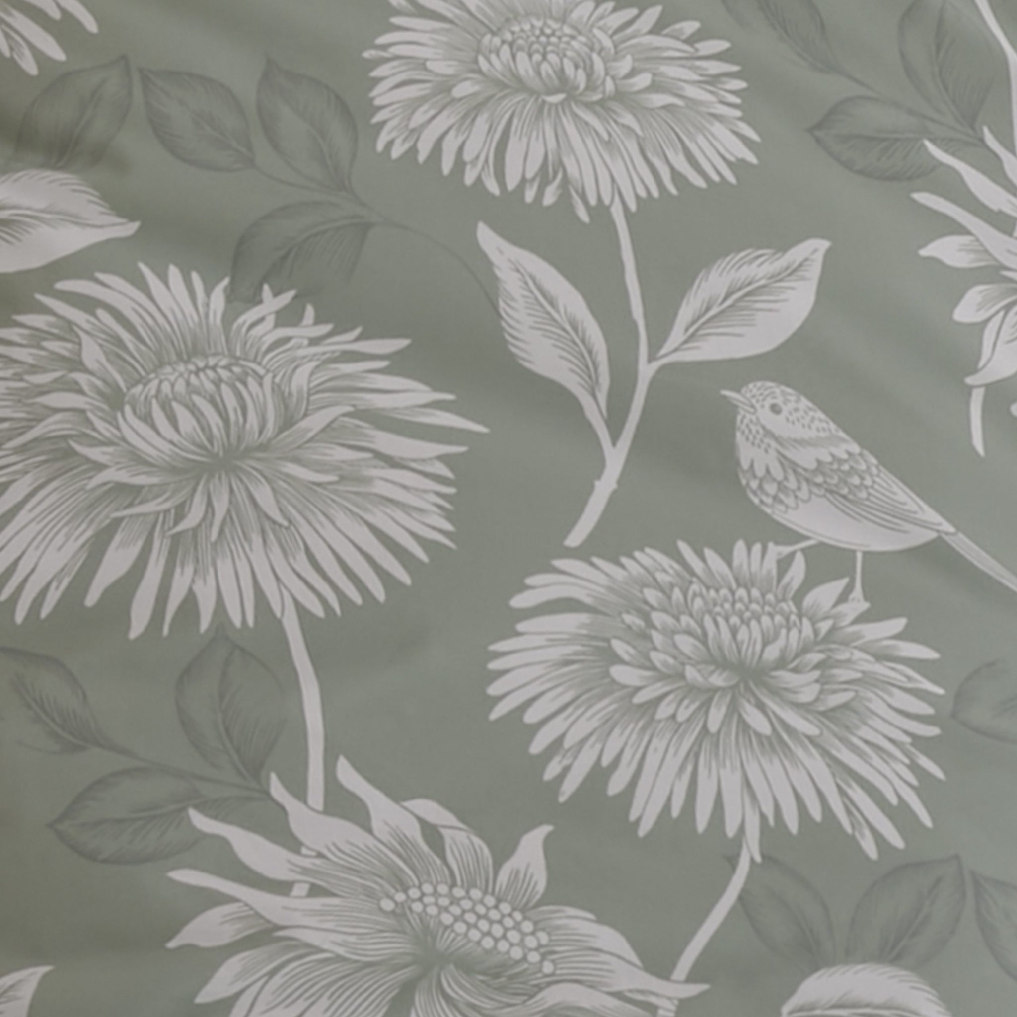 Chrysanthemum Green Reversible Duvet Set SALE!