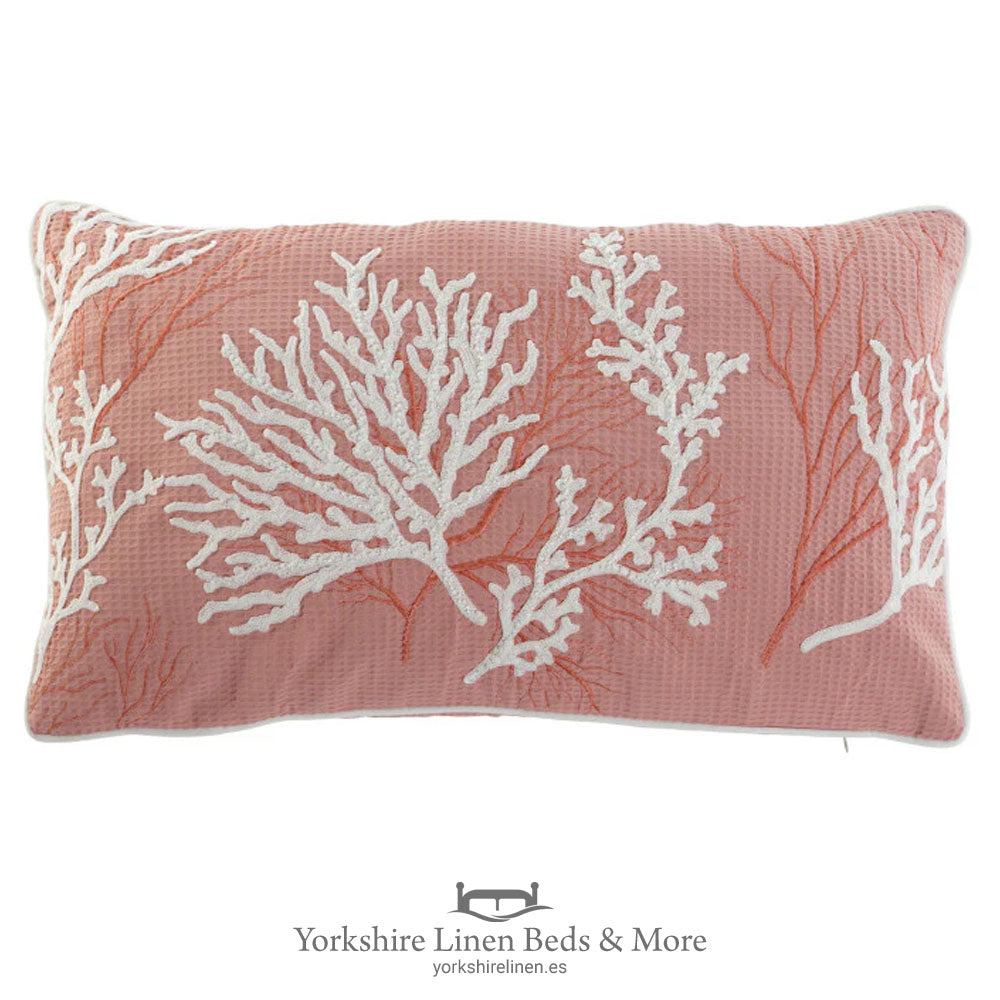 Coral Boudoir Cushion - Pink