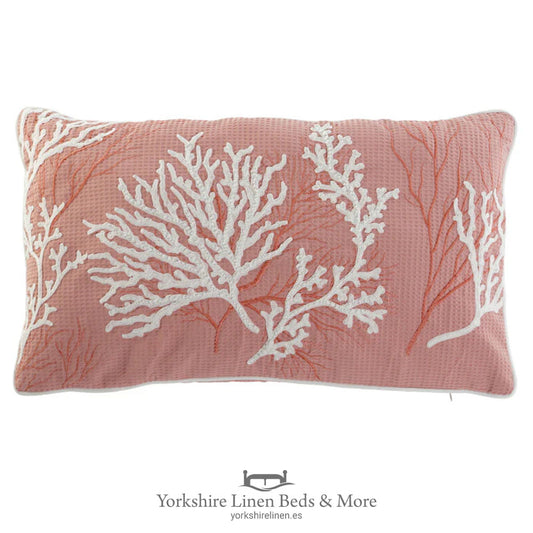 Coral Boudoir Cushion - Pink
