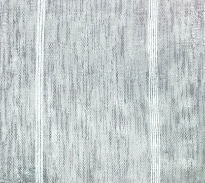 Note Striped Eyelet Voile Panels Various Colours