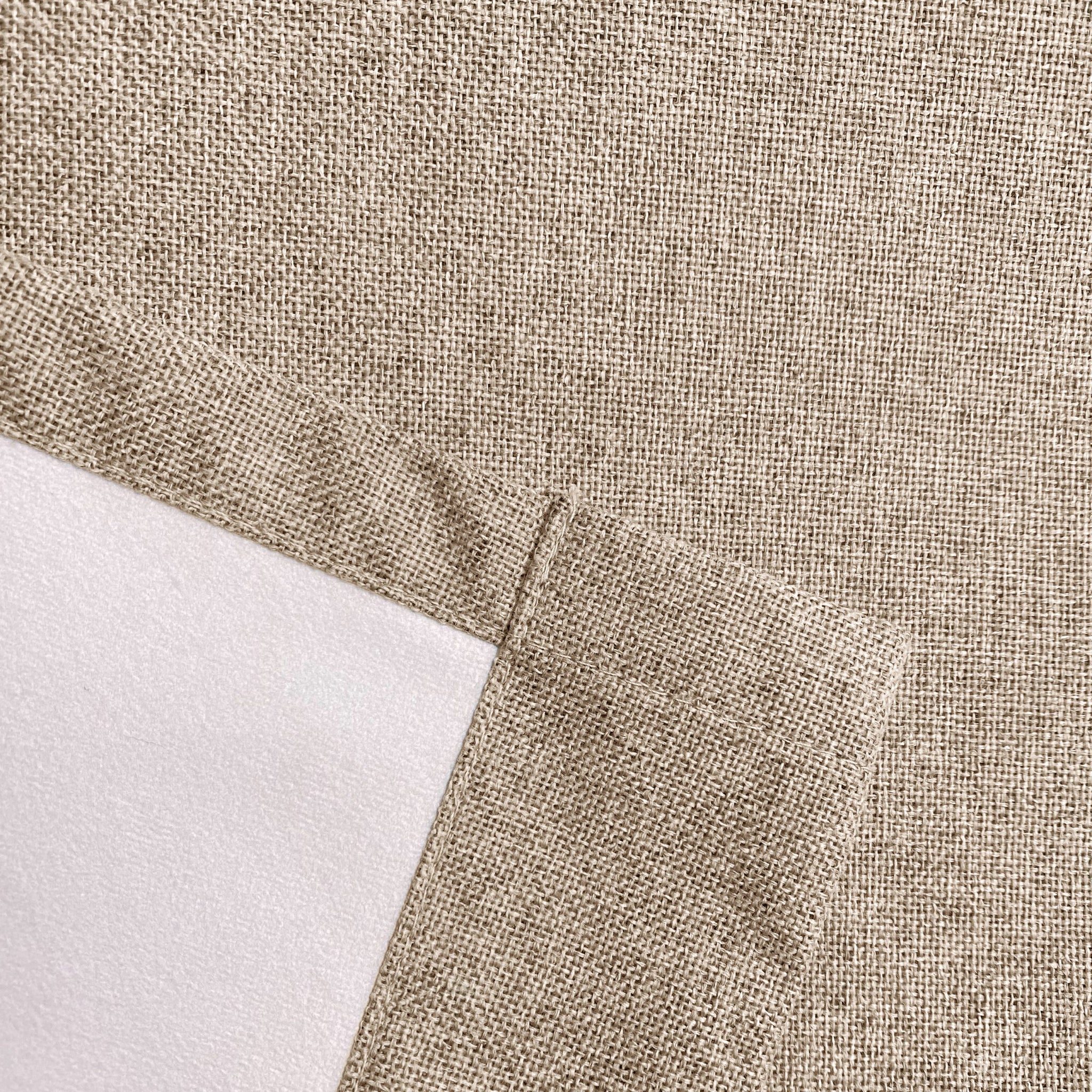 Dallas 100% Blackout Pencil Pleat Curtains, Natural