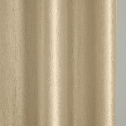 Goodyear Thermal Ring Top Block Out Curtains, Cream