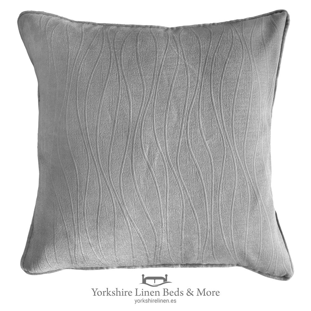 Goodyear Cushion Range, Grey - Cushions & Cushion Pads - Yorkshire Linen Beds & More