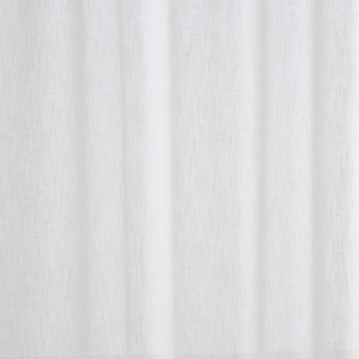 Kayleigh Linen-Style Slot-Top Voile Panels, White