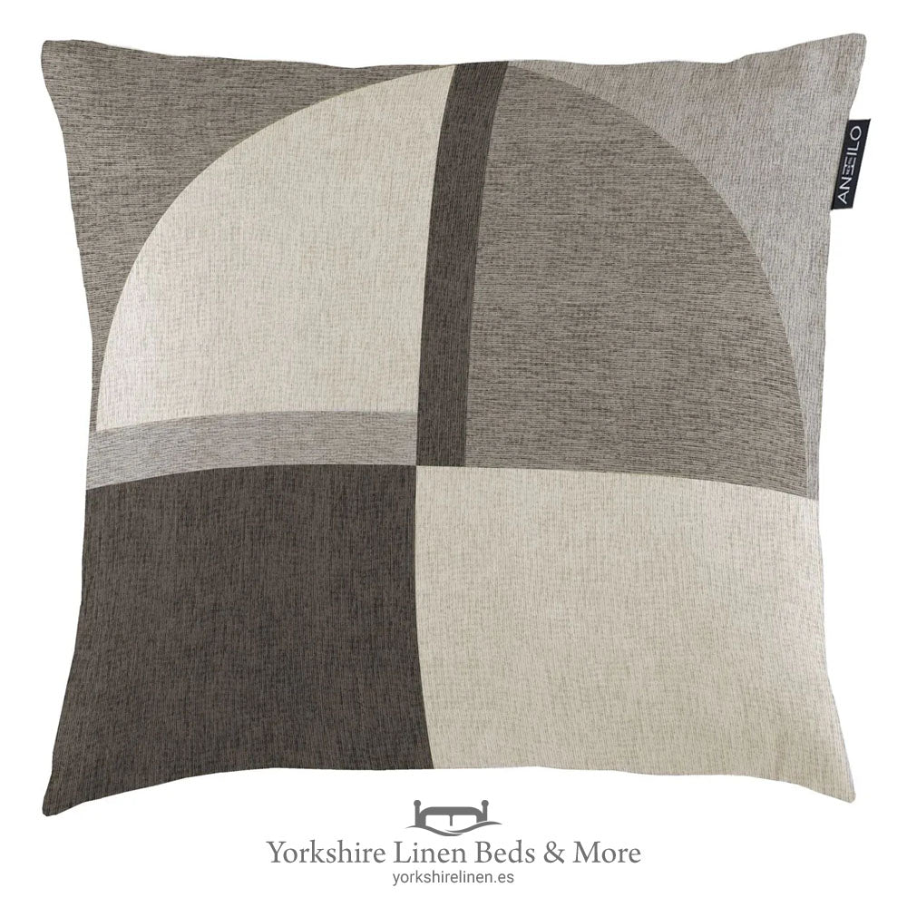 Kubic 39 Cushion, Grey - Cushions & Cushion Covers - Yorkshire Linen Beds & More
