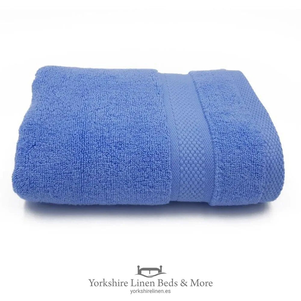 Luxury 600 GSM Zero Twist Towels, Light Blue - Towels and Bathroom - Yorkshire Linen Beds & More
