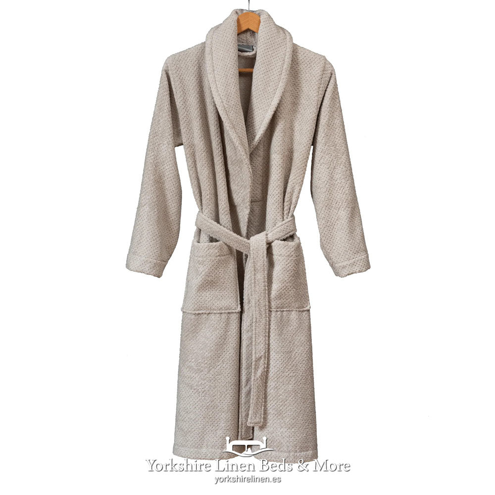 Luxury Bathrobes, Model Bamboo, Grey - Towels and Bathroom Soft Furnishings - Yorkshire Linen Beds & More