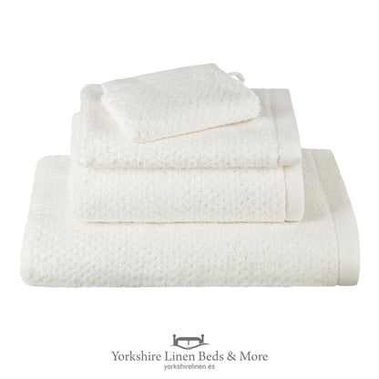 Luxury Towels Model Bamboo, Ivory - Towels and Bathroom Soft Furnishings - Yorkshire Linen Beds & More