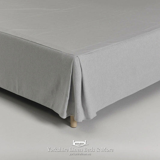 Luxury 30cm Base Valance, Silver