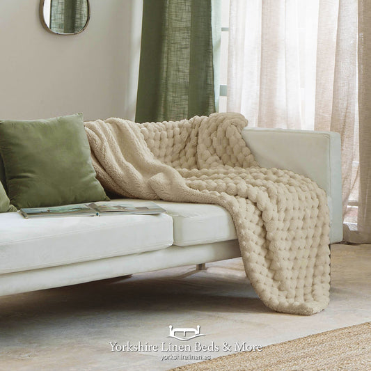 Luxury Throw Belmont- Beige