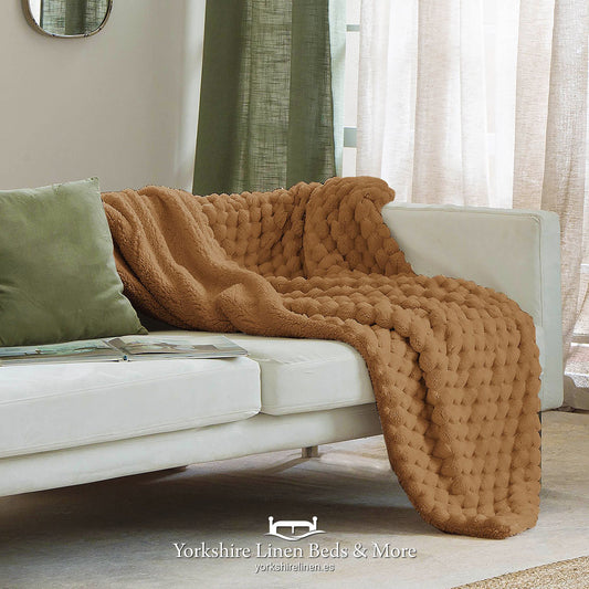Luxury Throw Belmont- Terracotta