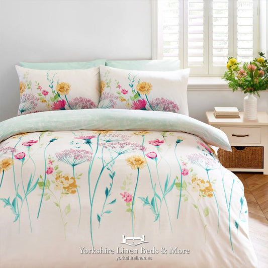 Meadowsweet Duvet Set - Multi by Catherine Lansfield