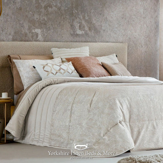 Nadai Luxury Bedspread, Ivory - Bedspreads & Runners - Yorkshire Linen Beds & More