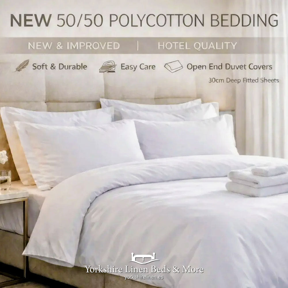New Improved Poly-Cotton Bedding Range