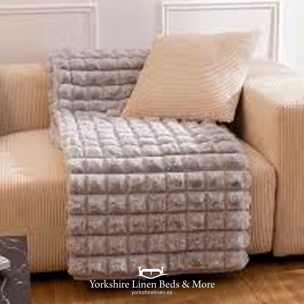 Odesa Sherpa Fur Throw - Various Colours