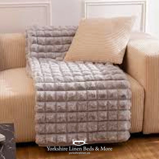 Odesa Sherpa Fur Throw - Various Colours