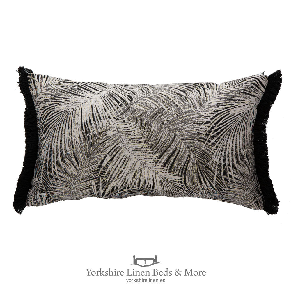 Opulent Feather Boudoir Cushion