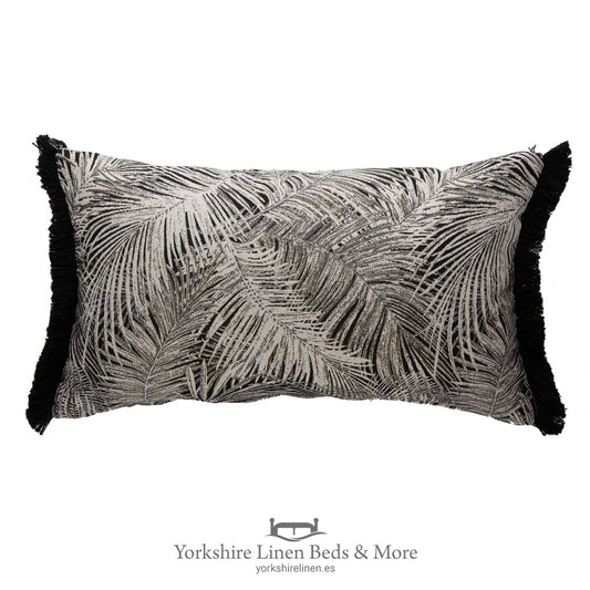 Opulent Feather Boudoir Cushion
