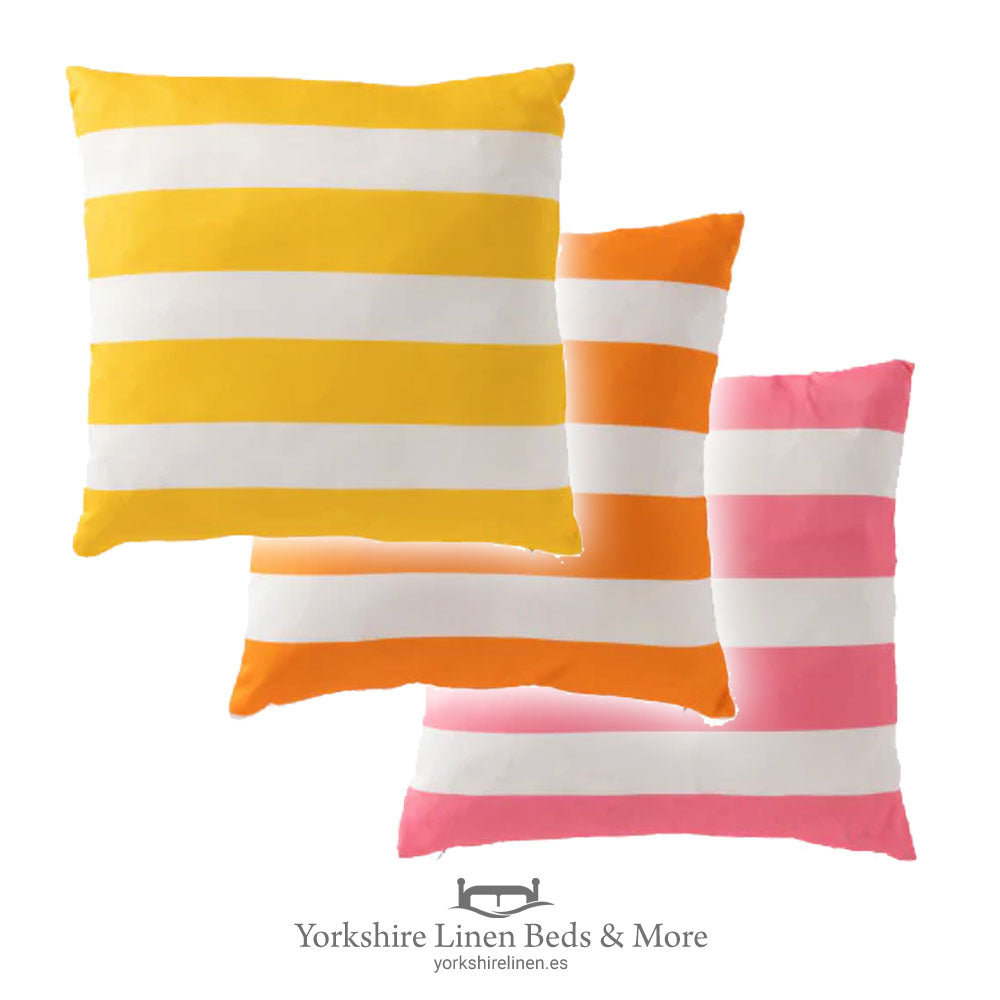 Outdoor Striped 45 x 45 cm Cushions - Various
