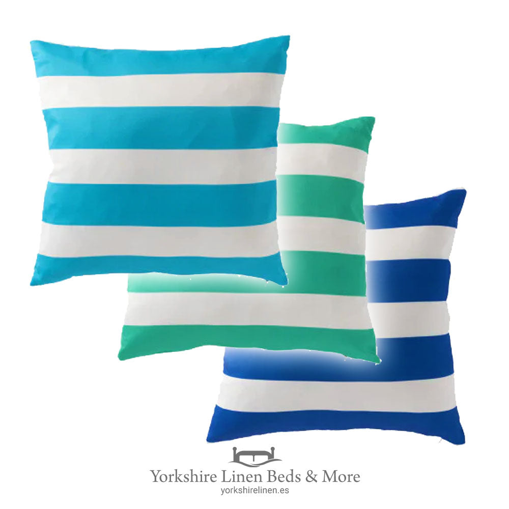 Outdoor Striped 45 x 45 cm Cushions - Various