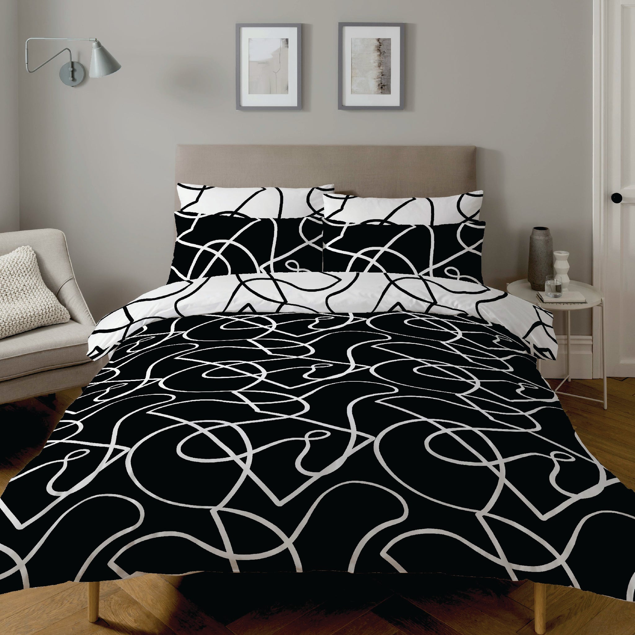 Pablo Monochrome Duvet Set FROM 10 €