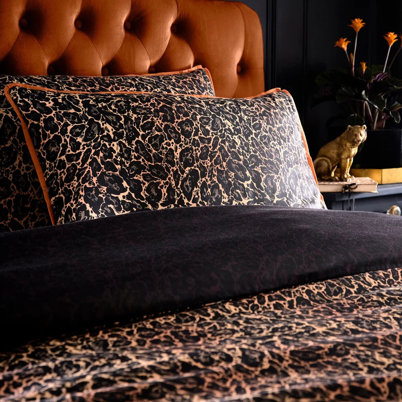 Roxy Leopard Print  100 % Cotton Duvet Set